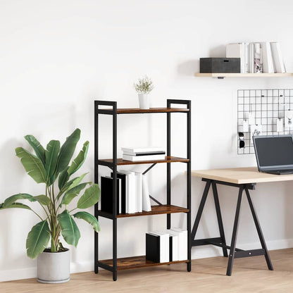vidaXL Étagère Chêne fumé 40 x 30 x 85 cm Bois d'ingénierie