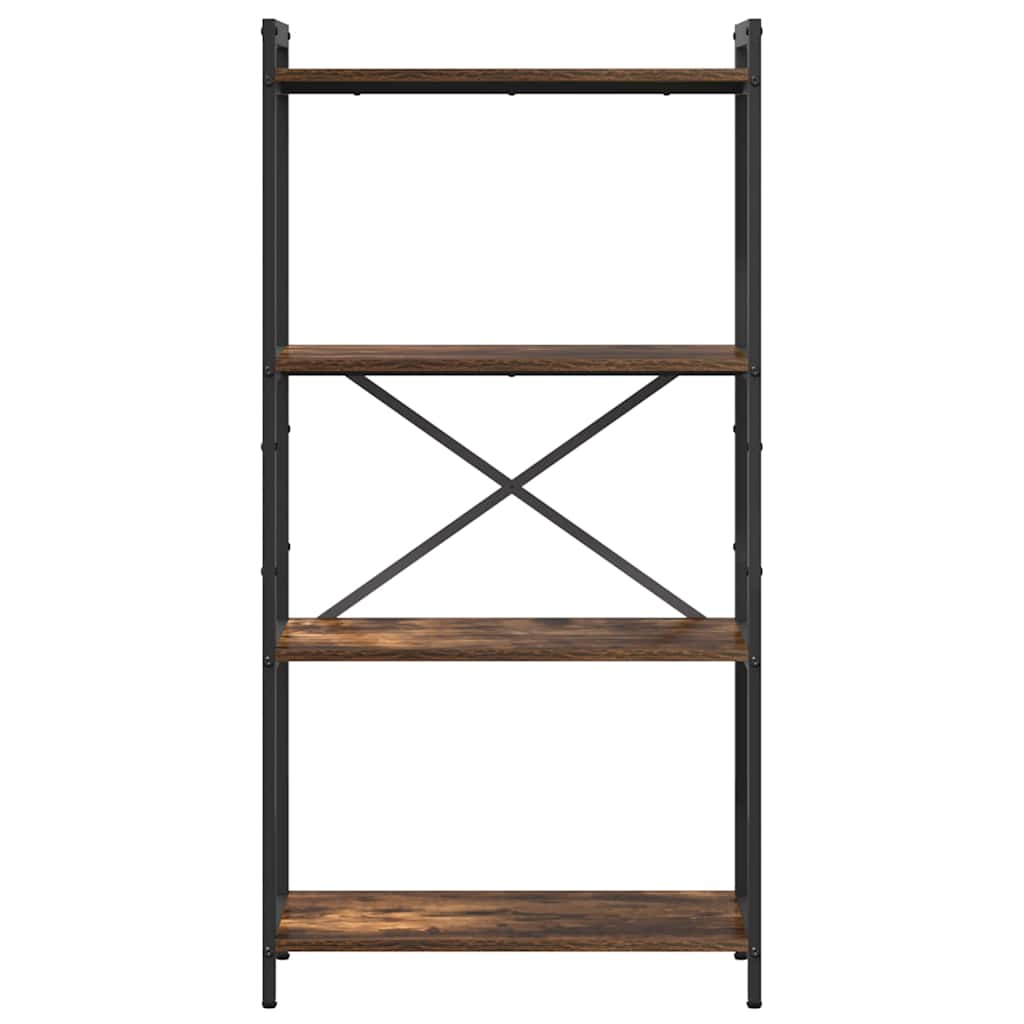 vidaXL Étagère Chêne fumé 40 x 30 x 85 cm Bois d'ingénierie