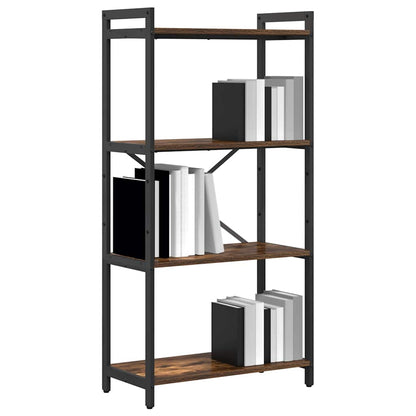 vidaXL Étagère Chêne fumé 40 x 30 x 85 cm Bois d'ingénierie