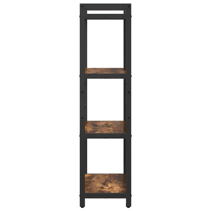 vidaXL Étagère Chêne fumé 40 x 30 x 85 cm Bois d'ingénierie