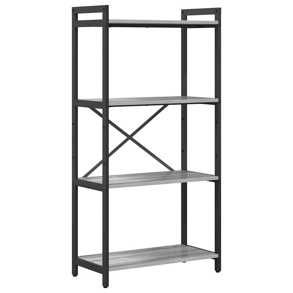 vidaXL Bibliothèque gris sonoma 40 x 30 x 85 cm Aggloméré