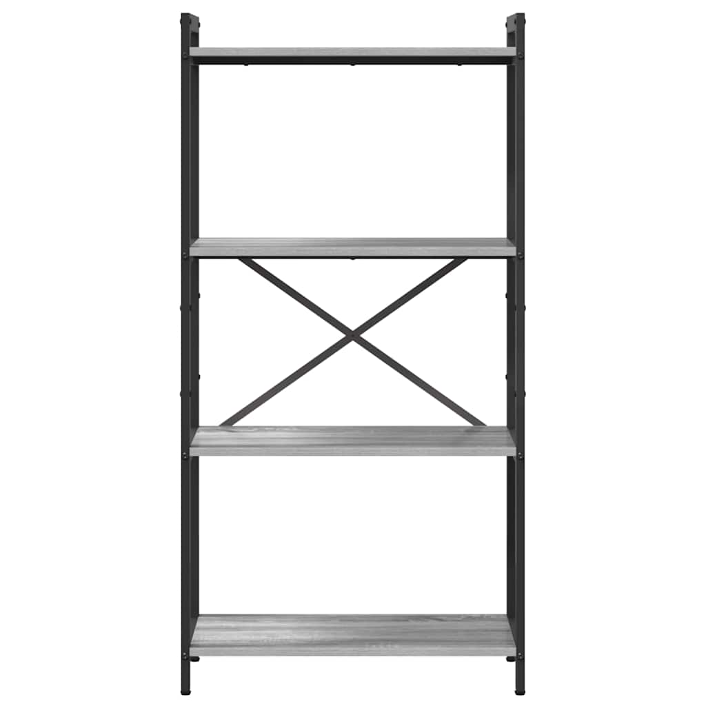 vidaXL Bibliothèque gris sonoma 40 x 30 x 85 cm Aggloméré