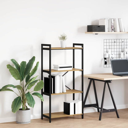 vidaXL Étagère à livres chêne Artisan 40 x 30 x 85 cm bois d'ingénierie