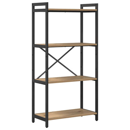 vidaXL Étagère à livres chêne Artisan 40 x 30 x 85 cm bois d'ingénierie