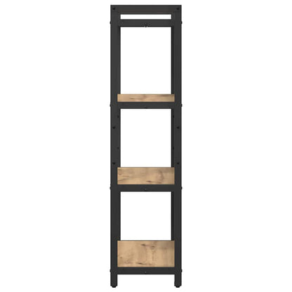 vidaXL Étagère à livres chêne Artisan 40 x 30 x 85 cm bois d'ingénierie