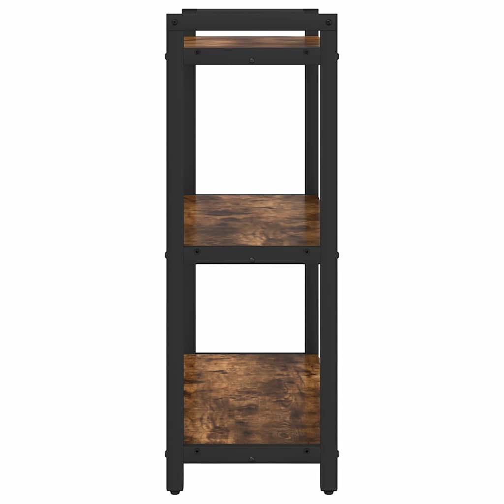 Bücherregal Geräucherte Eiche 60 x 30 x 85 cm Holzwerkstoff