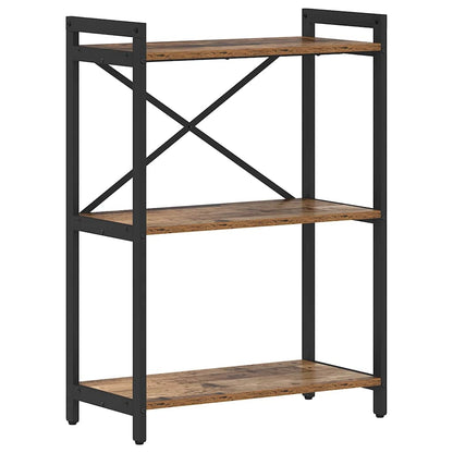 vidaXL Bibliothèque en bois de récupération 60 x 30 x 85 cm Bois d'ingénierie