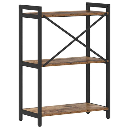 vidaXL Bibliothèque en bois de récupération 60 x 30 x 85 cm Bois d'ingénierie