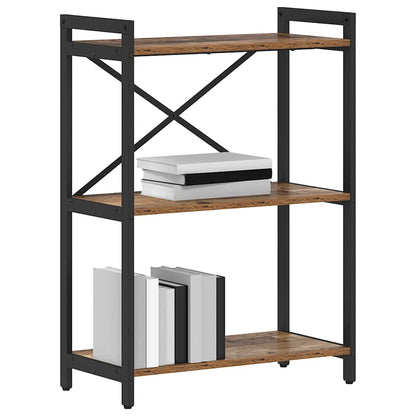 vidaXL Bibliothèque en bois de récupération 60 x 30 x 85 cm Bois d'ingénierie