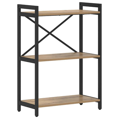 vidaXL Bücherregal Artisan-Eiche 60 x 30 x 85 cm Holzwerkstoff