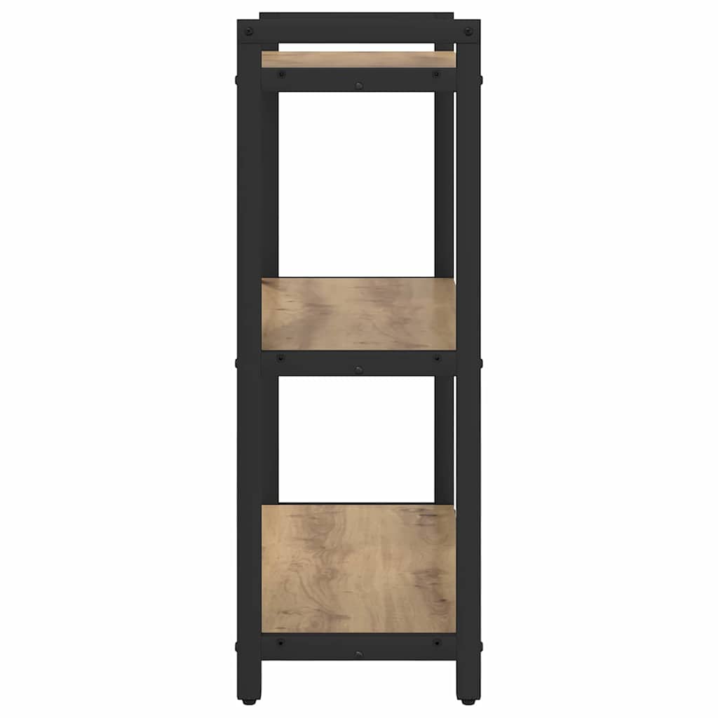 vidaXL Bücherregal Artisan-Eiche 60 x 30 x 85 cm Holzwerkstoff