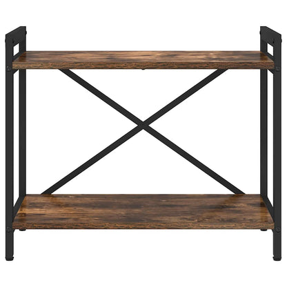 vidaXL Bücherregal Geräucherte Eiche 60 x 30 x 50 cm Holzwerkstoff