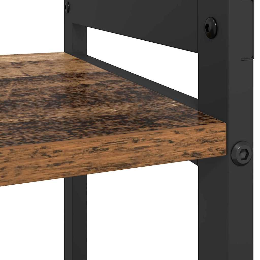 vidaXL Bücherregal Altholz 60 x 30 x 50 cm Holzwerkstoff