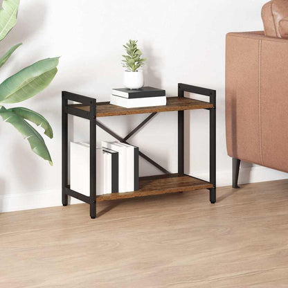 vidaXL Bücherregal Altholz 60 x 30 x 50 cm Holzwerkstoff