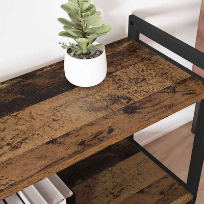 vidaXL Bücherregal Altholz 60 x 30 x 50 cm Holzwerkstoff