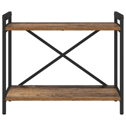 vidaXL Bücherregal Altholz 60 x 30 x 50 cm Holzwerkstoff