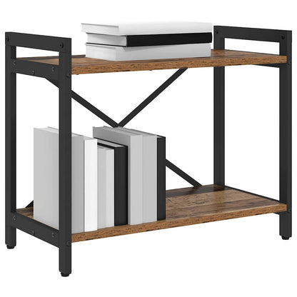 vidaXL Bücherregal Altholz 60 x 30 x 50 cm Holzwerkstoff