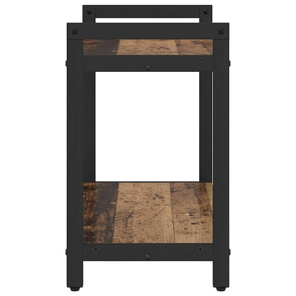vidaXL Bücherregal Altholz 60 x 30 x 50 cm Holzwerkstoff