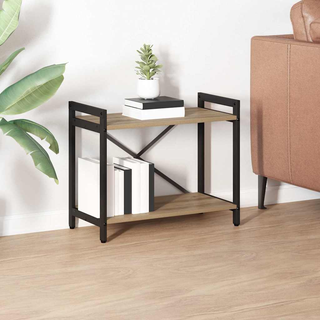 Bücherregal Artisan-Eiche 60 x 30 x 50 cm Holzwerkstoff