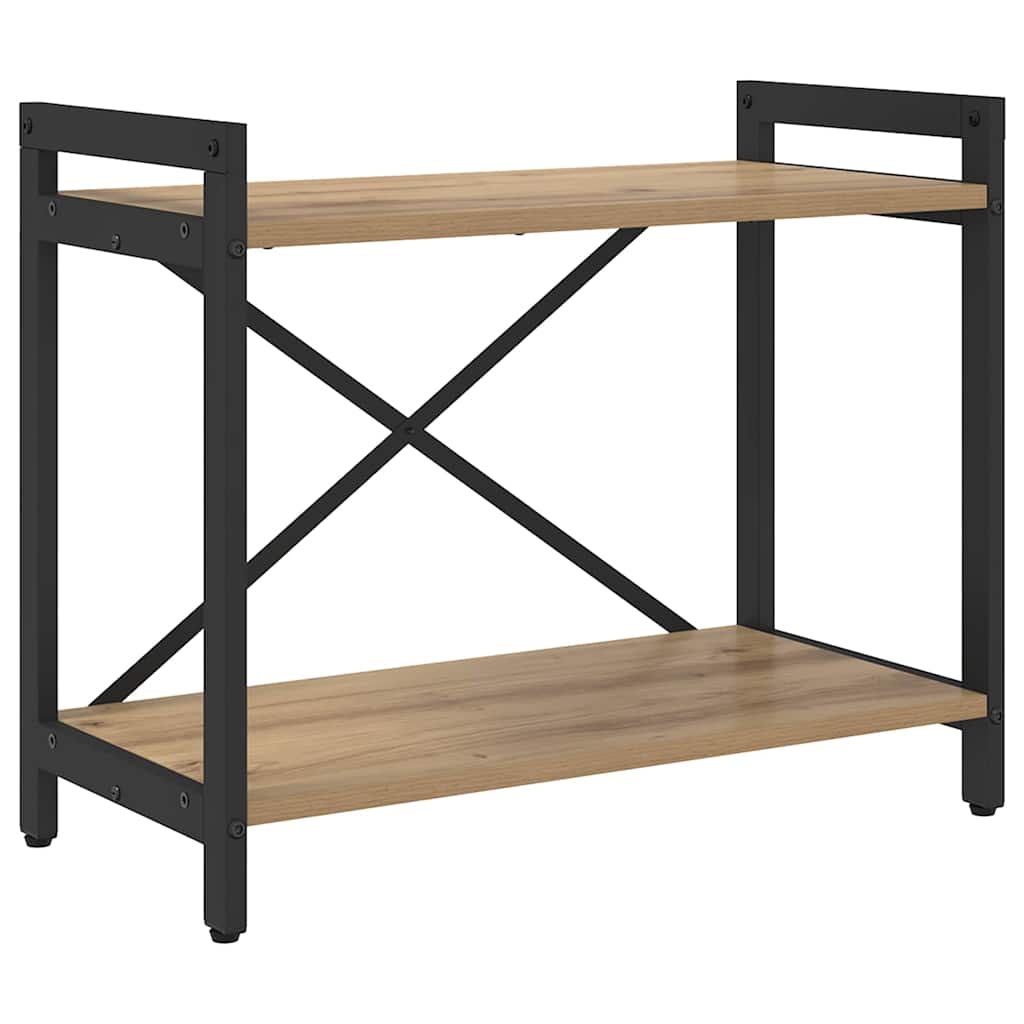 Bücherregal Artisan-Eiche 60 x 30 x 50 cm Holzwerkstoff