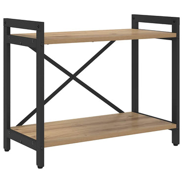 vidaXL Bücherregal Artisan-Eiche 60 x 30 x 50 cm Holzwerkstoff