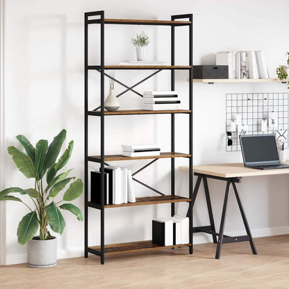 vidaXL Bücherregal Altholz 40 x 30 x 85 cm Holzwerkstoff