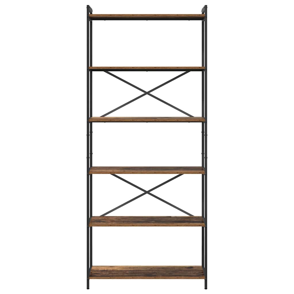 vidaXL Bücherregal Altholz 40 x 30 x 85 cm Holzwerkstoff