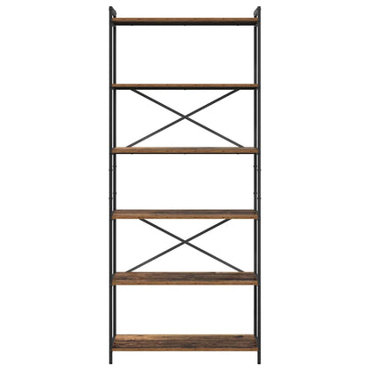 vidaXL Bücherregal Altholz 40 x 30 x 85 cm Holzwerkstoff