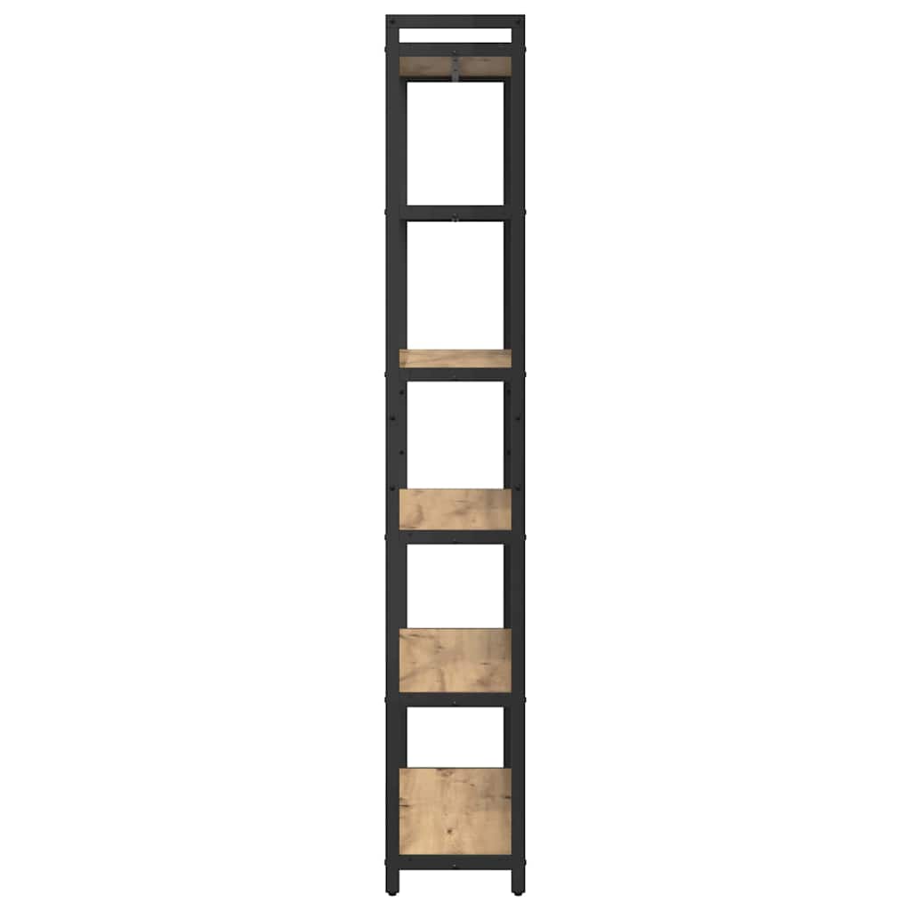 vidaXL Bücherregal Artisan-Eiche 40 x 30 x 85 cm Holzwerkstoff