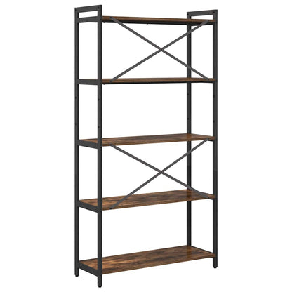 vidaXL Bücherregal Geräucherte Eiche 80 x 30 x 155 cm Holzwerkstoff