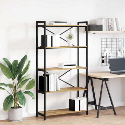 Bücherregal Artisan-Eiche 80 x 30 x 155 cm Holzwerkstoff