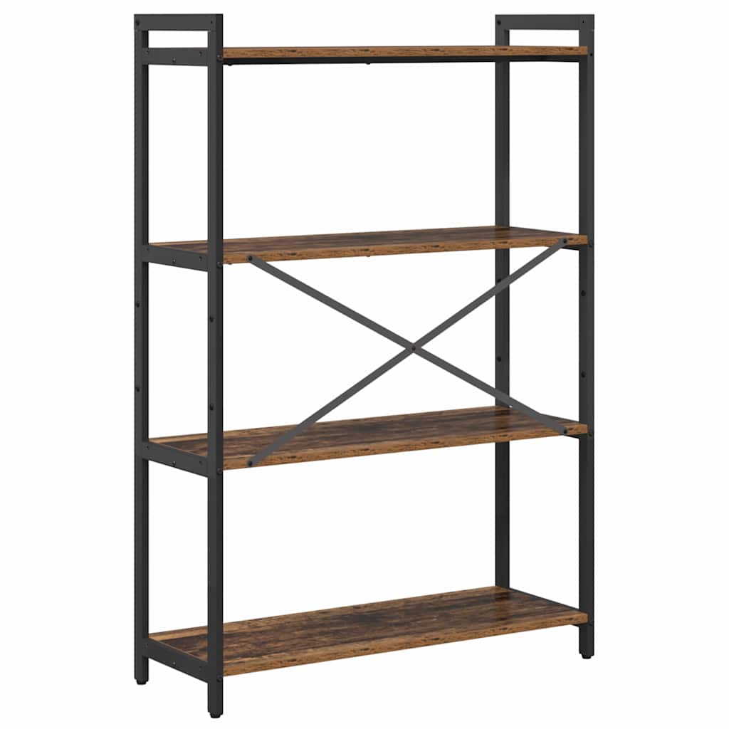 Bücherregal Altholz 80 x 30 x 120 cm Holzwerkstoff