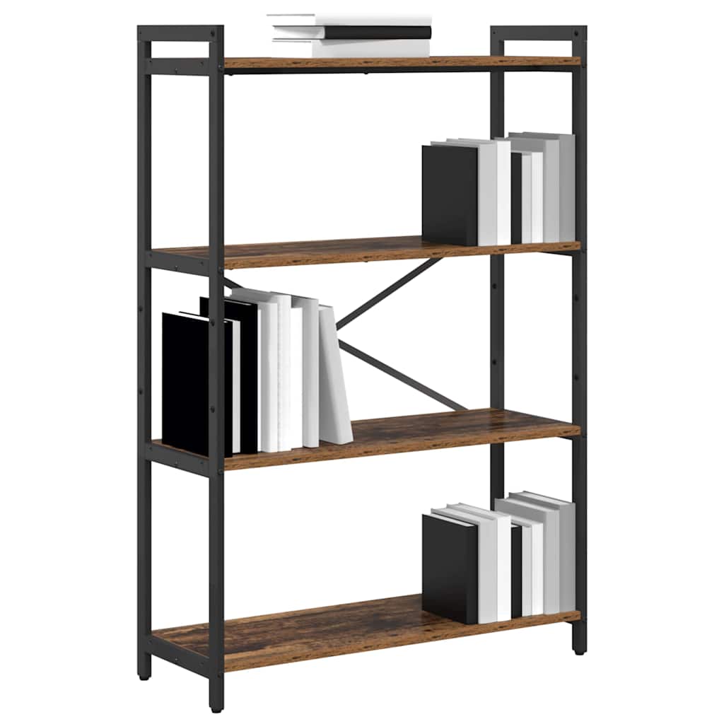 Bücherregal Altholz 80 x 30 x 120 cm Holzwerkstoff