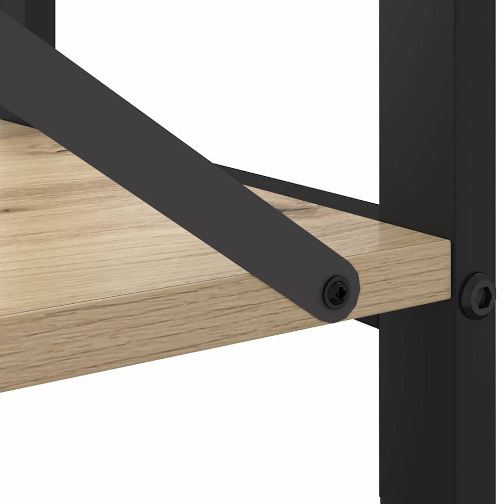 vidaXL Bücherregal Sonoma-Eiche 80 x 30 x 85 cm Holzwerkstoff