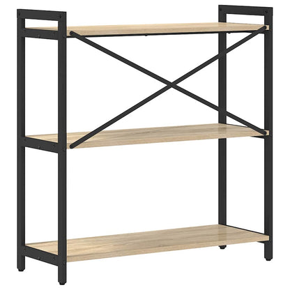 vidaXL Bücherregal Sonoma-Eiche 80 x 30 x 85 cm Holzwerkstoff