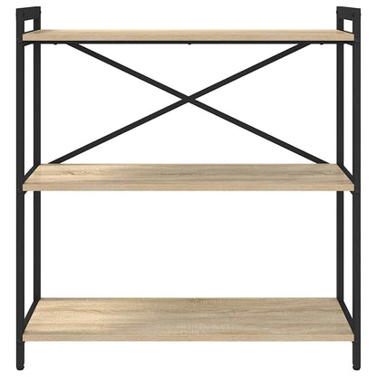 vidaXL Bücherregal Sonoma-Eiche 80 x 30 x 85 cm Holzwerkstoff
