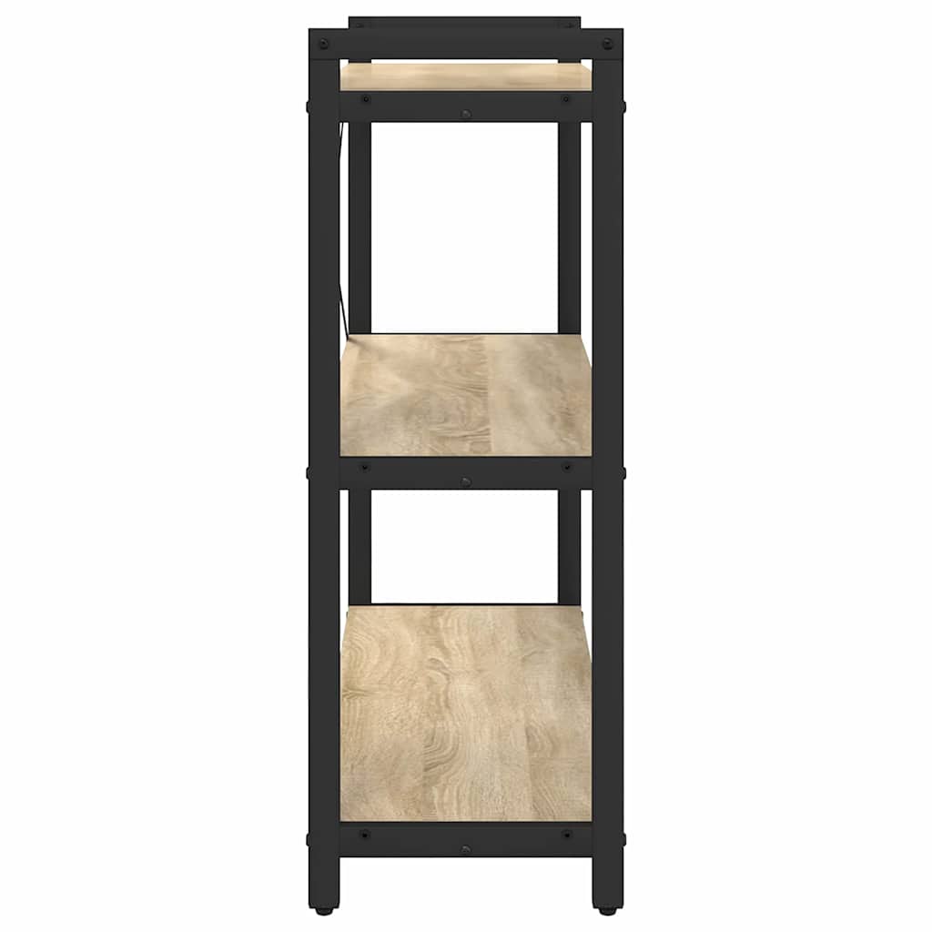 vidaXL Bücherregal Sonoma-Eiche 80 x 30 x 85 cm Holzwerkstoff
