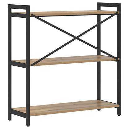 Bücherregal Artisan-Eiche 80 x 30 x 85 cm Holzwerkstoff