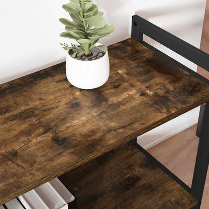 vidaXL Bücherregal Geräucherte Eiche 40 x 30 x 85 cm Holzwerkstoff