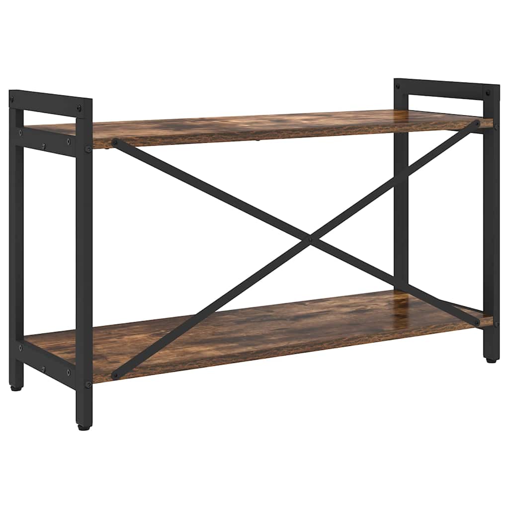 vidaXL Bücherregal Geräucherte Eiche 40 x 30 x 85 cm Holzwerkstoff