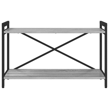vidaXL Bücherregal Grau Sonoma 40 x 30 x 85 cm Holzwerkstoff