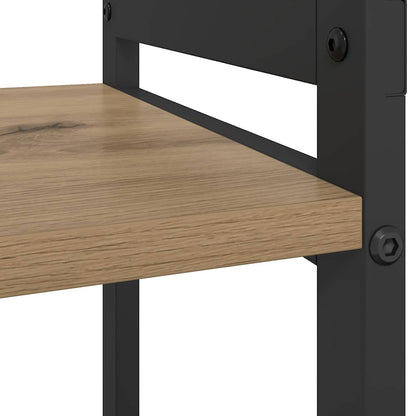 vidaXL Bücherregal Artisan-Eiche 40 x 30 x 85 cm Holzwerkstoff