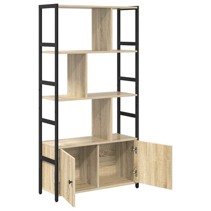 vidaXL Bibliothèque chêne sonoma 80 x 30 x 155,5 cm aggloméré