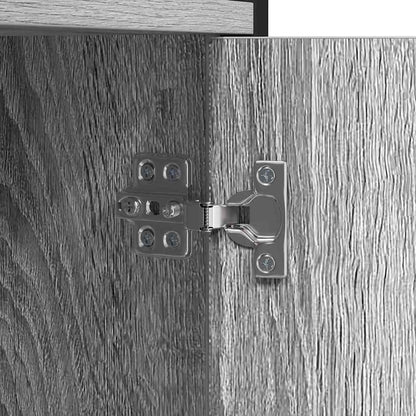 Bücherregal Grau Sonoma 80 x 30 x 155,5 cm Holzwerkstoff