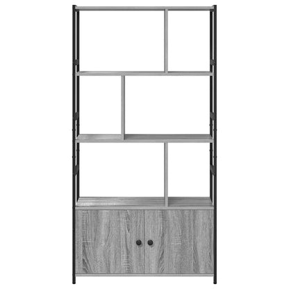 Bücherregal Grau Sonoma 80 x 30 x 155,5 cm Holzwerkstoff