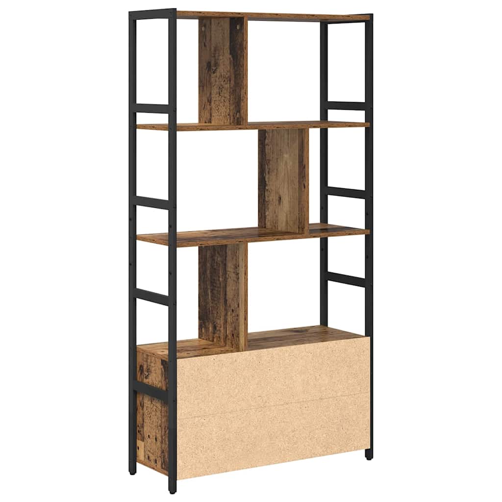 Bücherregal Altholz 80 x 30 x 155,5 cm Holzwerkstoff