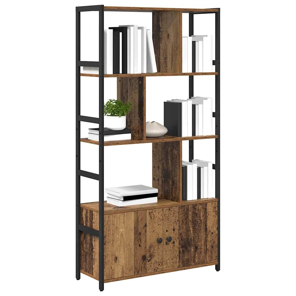 Bücherregal Altholz 80 x 30 x 155,5 cm Holzwerkstoff