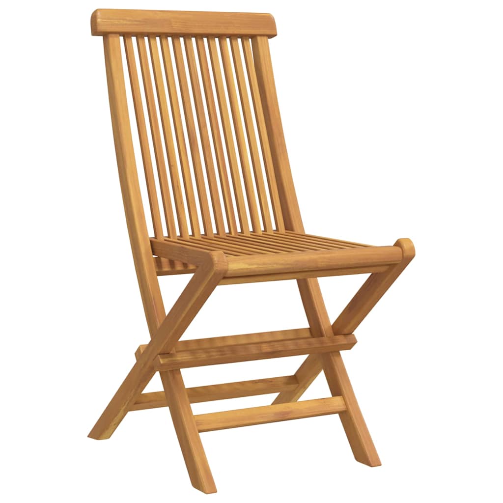 Garten Essgruppe 7 pcs Braun Massivholz Teak