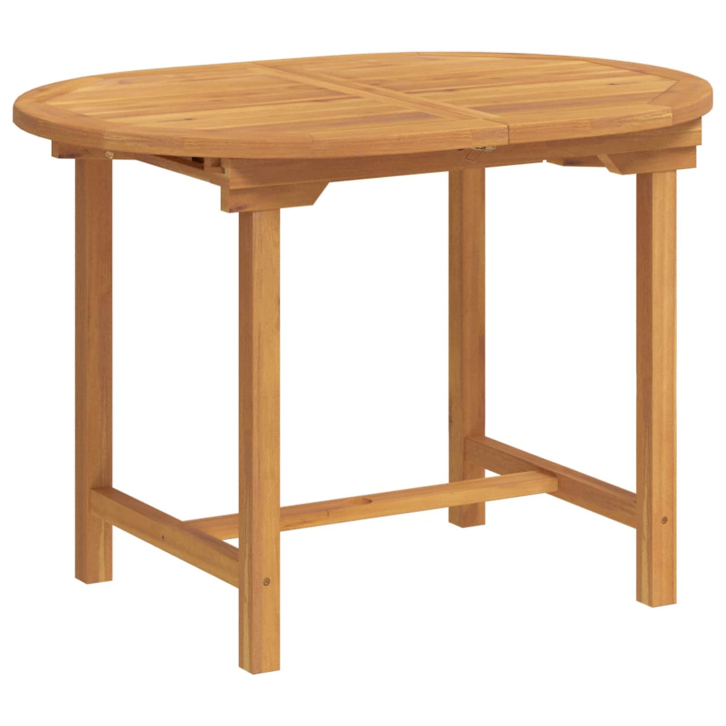 vidaXL Garten Essgruppe 7 pcs Braun Massivholz Teak