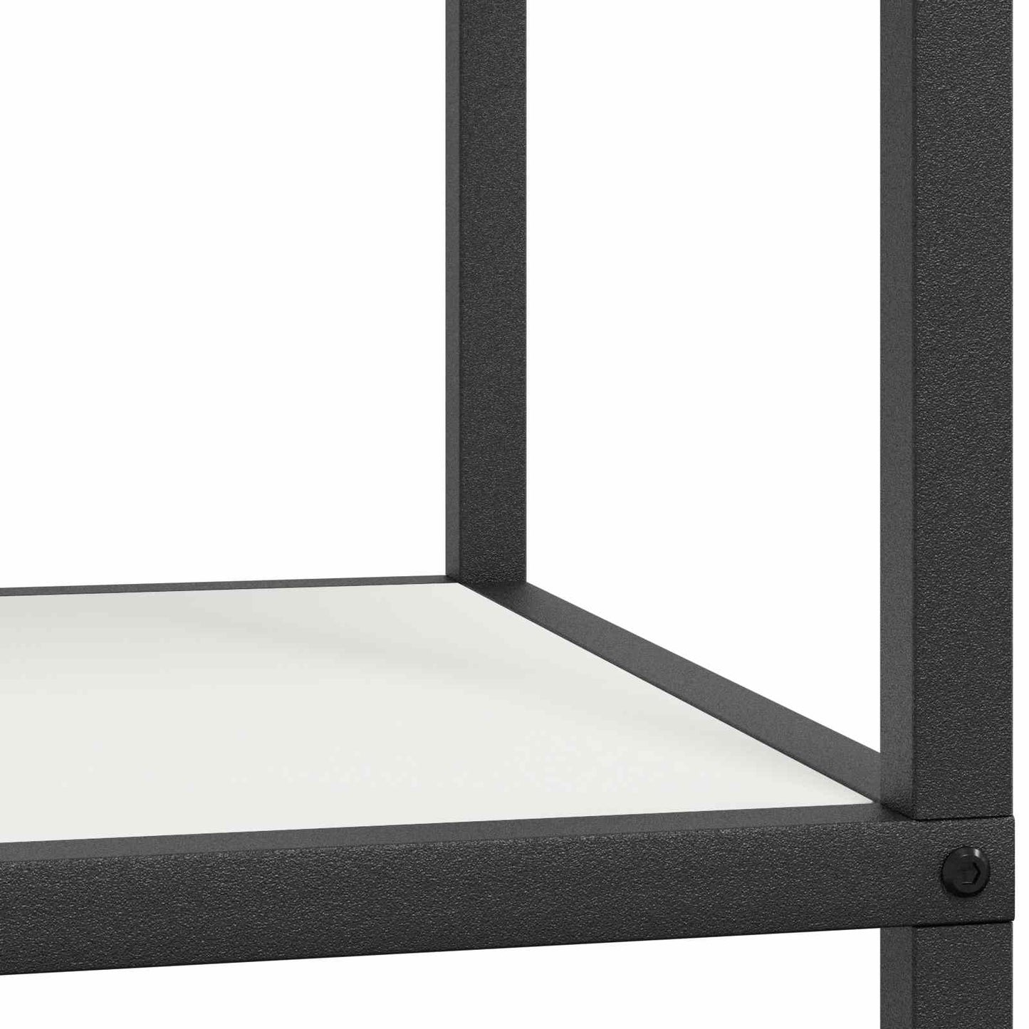 vidaXL Rangement de cuisine avec étagère Blanc 60 x 50 x 92 cm Acier
